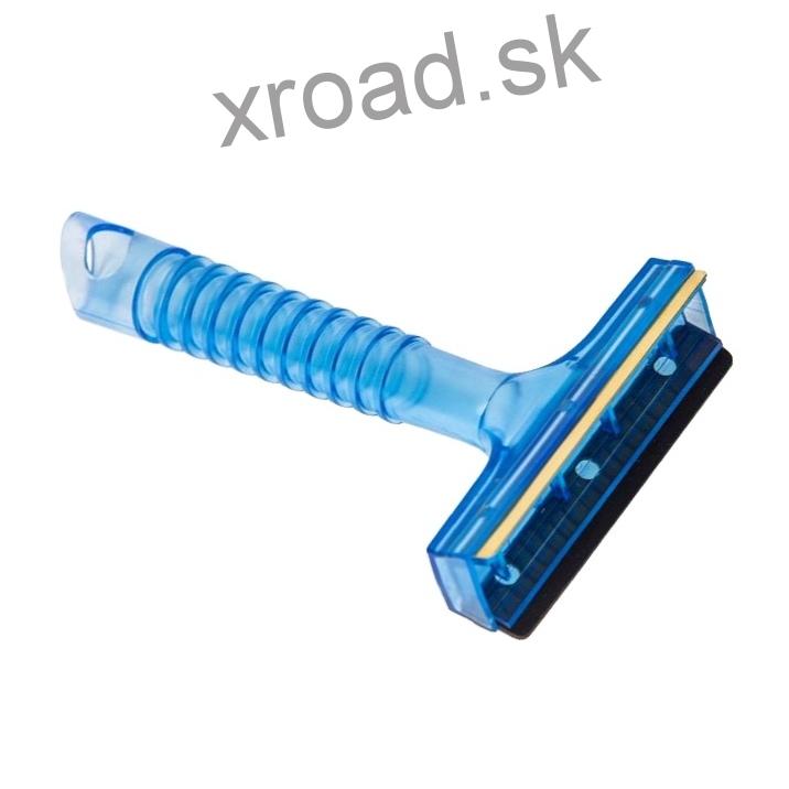 Škrabka s kovovou čepeľou a gumenou stierkou 1ks (CARFACE)