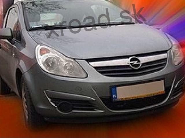 Zimná clona Opel Corsa D (2006-2011) (dolná) 1ks (HEKO)