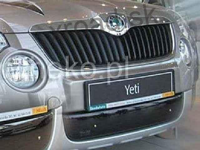 Zimná clona Škoda Yeti 5D (2009-2013) (dolná) 1ks (HEKO)