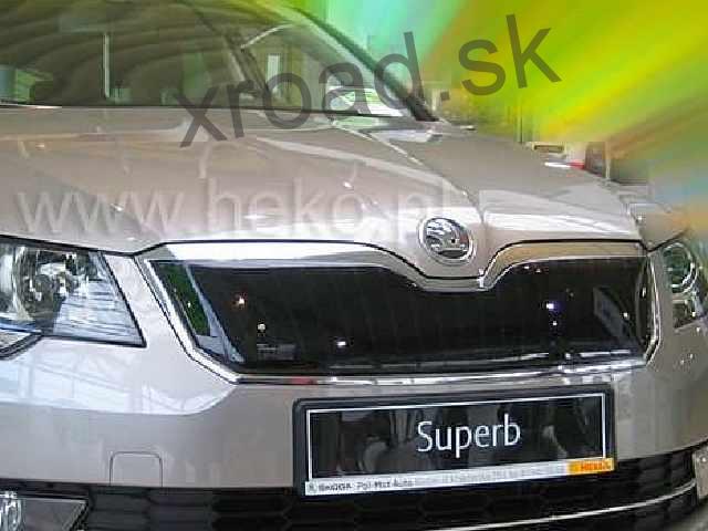 Zimná clona Škoda Superb II (2013-2015) (facelift) (horná) 1ks (HEKO)