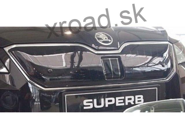 Zimná clona Škoda Superb III (2015-2019) (horná) 1ks (HEKO)