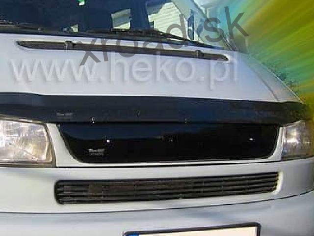 Zimná clona Volkswagen Transporter T4 / Caravelle (1998-2003) (šikmé svetlomety) (horná) 1ks (HEKO)