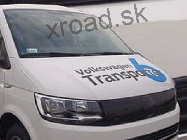 Zimná clona Volkswagen Transporter T6 / Caravelle (2015-2019) (chrómová mriežka) (horná) 1ks (HEKO)