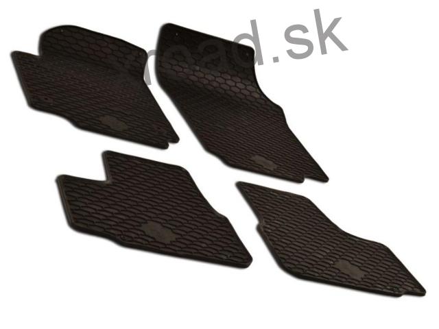 Gumové rohože štandard Škoda Citigo od 2012 (SADA) (GUMÁRNY ZUBŘÍ)