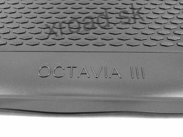 Vaňa do kufra Škoda Octavia III combi (spodná) od 2013 1ks (GUMÁRNY ZUBŘÍ)