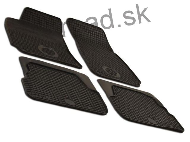 Gumové rohože štandard Škoda Superb I od 2002 (SADA) (GUMÁRNY ZUBŘÍ)