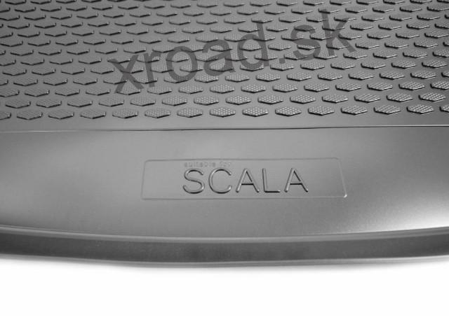 Vaňa do kufra Škoda Scala od 2019 1ks (GUMÁRNY ZUBŘÍ)