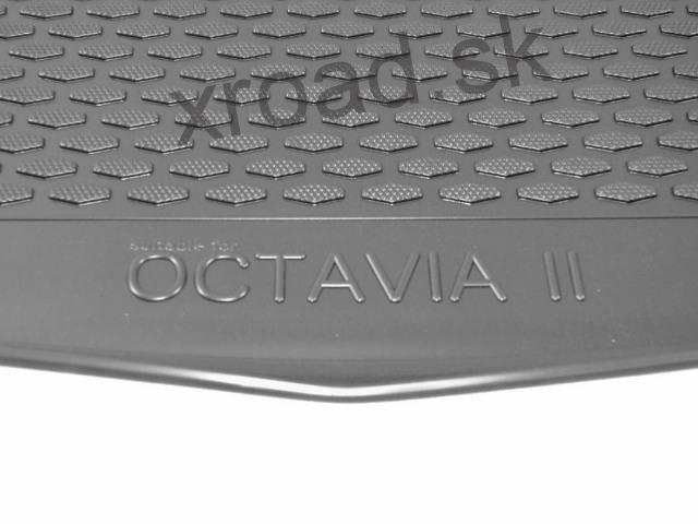 Vaňa do kufra Škoda Octavia II lft/combi od 2004 1ks (GUMÁRNY ZUBŘÍ)