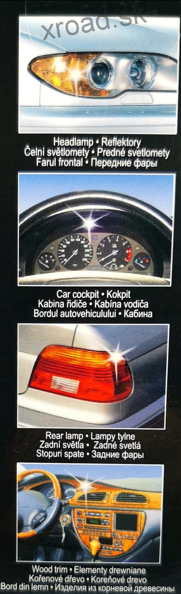 Odstraňovač škrabancov z akrylového skla (SADA) (QUIXX)