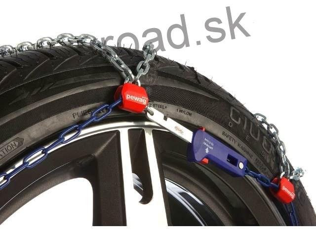 Snehové reťaze SNOX PRO (SXP 540) (kovové) 2ks (PEWAG)